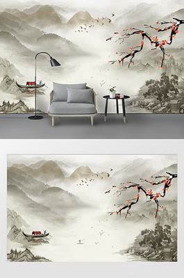 中式花鳥畫圖片-中式花鳥畫素材-中式花鳥畫海報(bào)